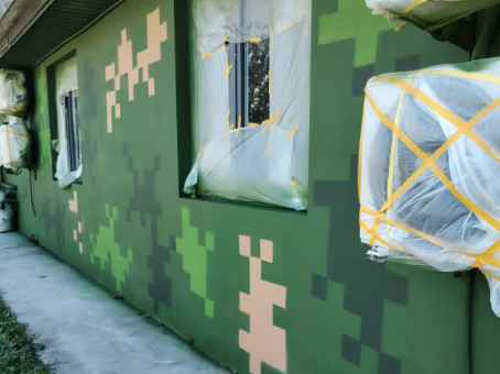 西青海洋 / 林地场景数码伪装